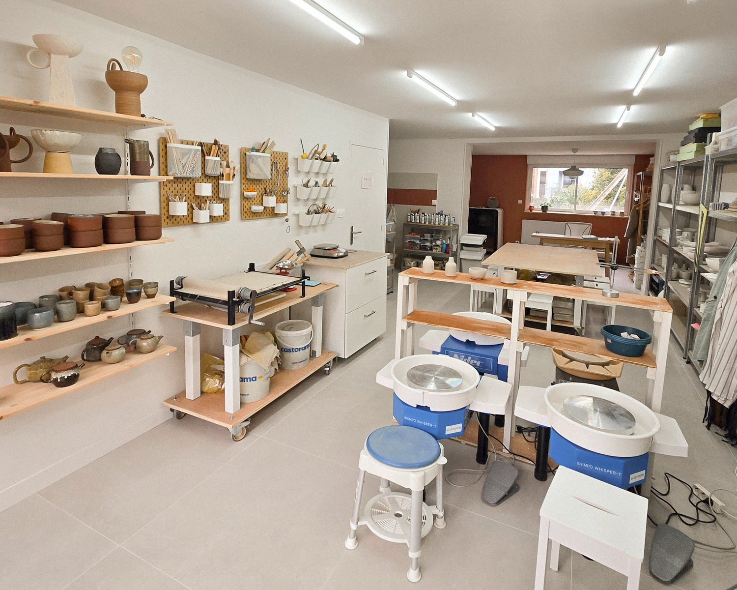 Atelier de céramique à Coudekerque-Branche